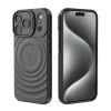 Cross-border applicable iPhone series phone case, lens full package, invisible bracket, Apple 17 corrugated anti-drop phone case Item Picture